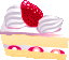 ケーキのイラスト